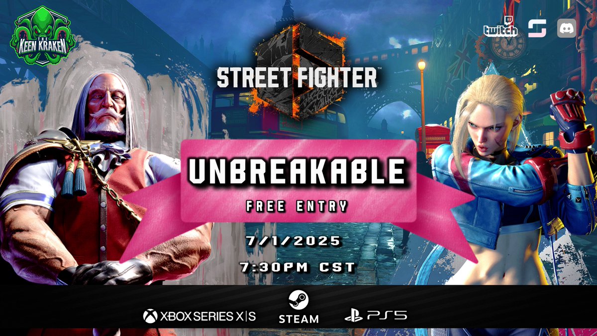 Around 3 weeks until Tournament Day!
Who will step up to the plate this time?  

🥊Sign ups: start.gg/tournament/tkk…

#SF6 #FGC #Tournament