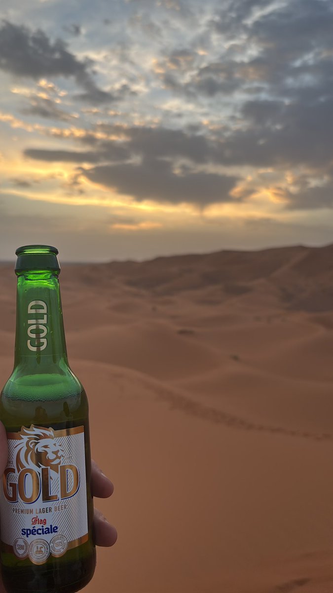 Beers in the Sahara Desert. Anyone mind?