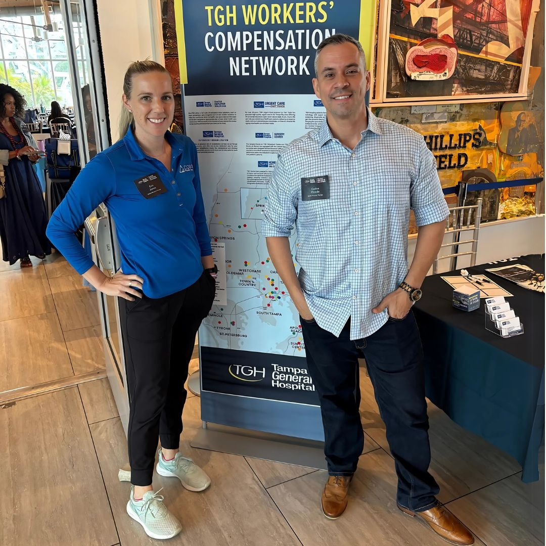 CORAPTherapy's tweet image. 🤝 WorkTracks in the Mix!

WorkTracks proudly represented alongside key stakeholders in the Workers’ Compensation industry at the "Innovations for Injured Workers: Prevention and Rehabilitation" CEU event hosted at Tampa General Hospital.

#workcomp #WorkTracks #CORApt