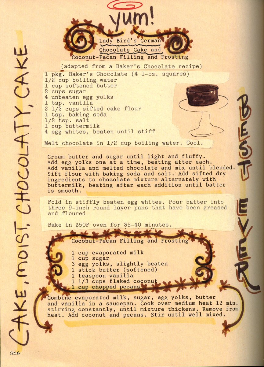 #DidYouKnow: One of #LBJ's favorite desserts was a piece of #GermanChocolateCake.

You never need an excuse to eat chocolate, but bake and enjoy a slice of LBJ's favorite dessert on #NationalGermanChocolateCakeDay! 😋
