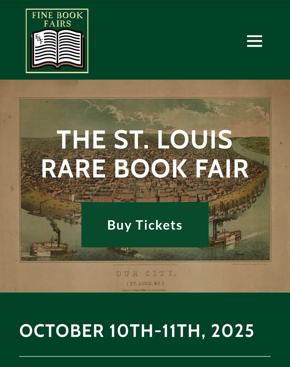 Tickets are now on sale for St. Louis!

finefairs.com/st-louis