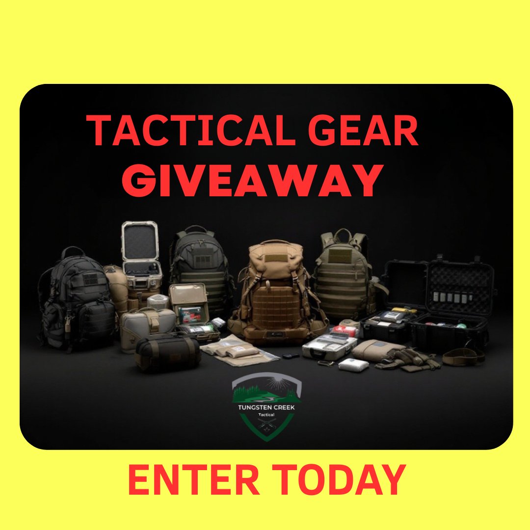 🎉 WINNER: Nicholas M.!

Congrats on winning a complete body armor set: 
✅ Plate carrier 
✅ Level 3 front/rear plates

🔥 NEW RAFFLE: June 9-22
To Enter: 
✅ Sign up at tungstencreektactical.com 
✅ Follow us 
✅ Done!

#TungstenCreekTactical #Winner #NewRaffle #2A #grabyourgear