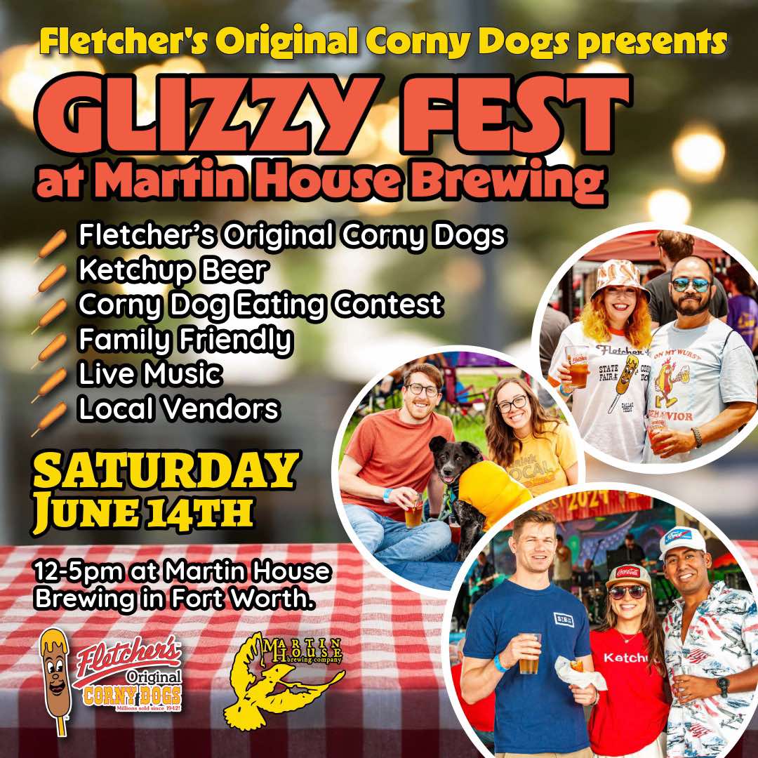 MartinHouseBrew's tweet image. Hey corny dog fans! Glizzy Fest is this Saturday, June 14th at Martin House from 12-5pm presented by Fletcher's. Come hungry. Gonna to be a wild one. Cheers!