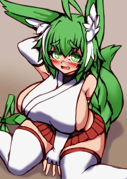 緑狐ちゃん(仮)の名前は
爛翠(らんすい)になりました 