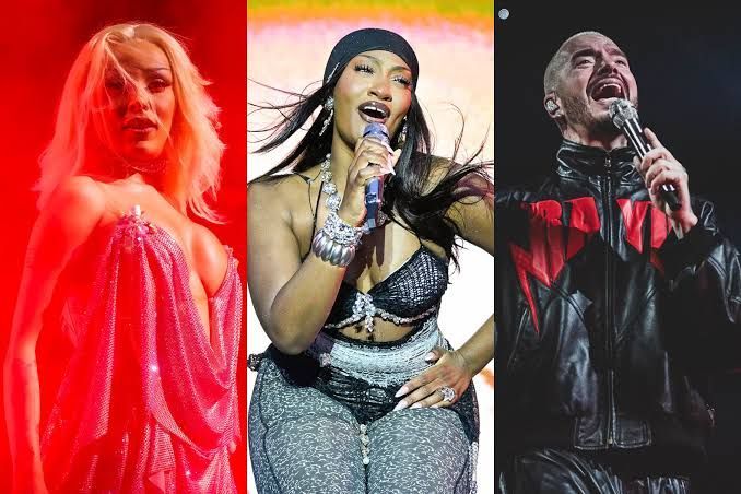Colourful (@colourfulradio) on Twitter photo Doja Cat, Tems, and J Balvin will headline the halftime show at the FIFA 2025 World Cup final -- bringing a star-studded, global mix of music to the world’s biggest football stage. 
Exciting times ahead! ⚽🎶
#FIFAWorldCup2025 #HalftimeShow #DojaCat #Tems #JBalvin #GlobalMusic Doja Cat, Tems, and J Balvin will headline the halftime show at the FIFA 2025 World Cup final -- bringing a star-studded, global mix of music to the world’s biggest football stage. 
Exciting times ahead! ⚽🎶
#FIFAWorldCup2025 #HalftimeShow #DojaCat #Tems #JBalvin #GlobalMusic