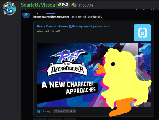 the discord is cooking...