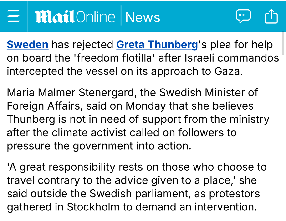 Even the Swedes are sick of Greta!