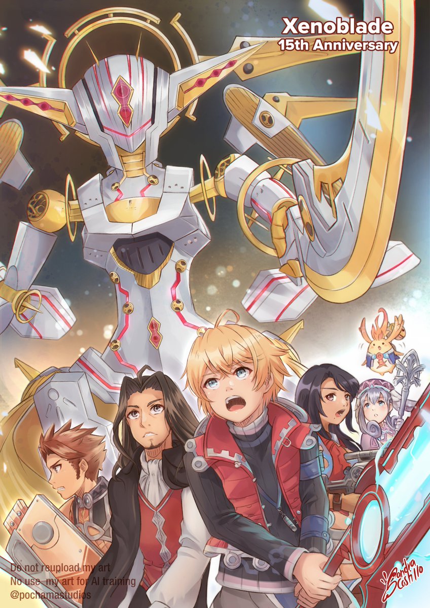 Happy 15th anniversary of Xenoblade!!! 🎉🎉🎉
Thank you so much for this amazing game! 🥹❤️
#Xenoblade_fes25 #Xenoblade