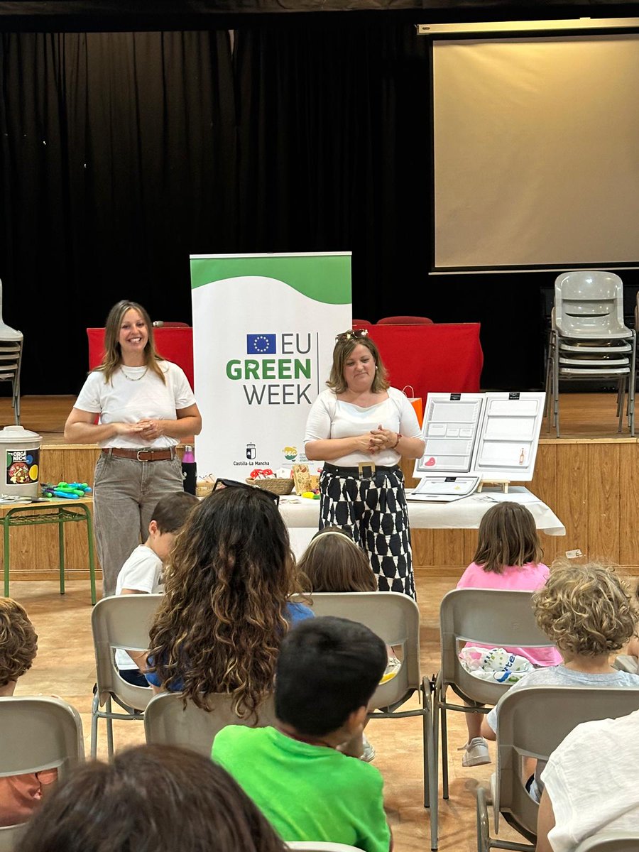 Desarrollo Sostenible CLM (@dsostenibleclm) on Twitter photo ➡️El <a href="/gobjccm/">Gobierno de Castilla-La Mancha</a> celebra la ‘Green Week’ europea con jornadas de educación y sensibilización ambiental en cinco municipios de la región
♻️Semana verde con talleres de educación ambiental, desperdicio alimentario, biorresiduos y textil-ecodiseño
✍️👇
castillalamancha.es/node/403460 ➡️El <a href="/gobjccm/">Gobierno de Castilla-La Mancha</a> celebra la ‘Green Week’ europea con jornadas de educación y sensibilización ambiental en cinco municipios de la región
♻️Semana verde con talleres de educación ambiental, desperdicio alimentario, biorresiduos y textil-ecodiseño
✍️👇
castillalamancha.es/node/403460