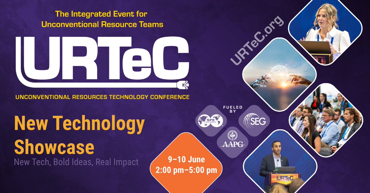 New Tech, Bold Ideas, Real Impact! Looking to explore the latest breakthroughs in subsurface technology, insights, and funding opportunities? Join us at the New Technology Showcase happening now! 2:00 pm–5:00 pm / Room 381. See the full schedule: (hubs.la/Q03r9y_n0)