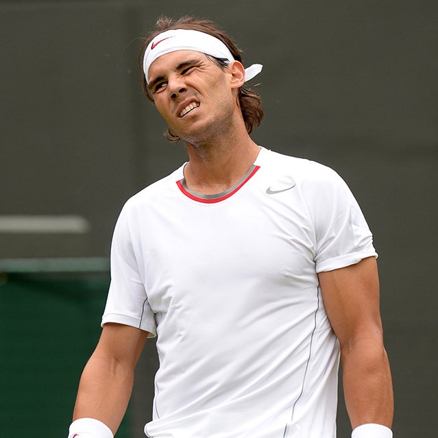 Rafael Nadal at Wimbledon since 2012:

- 0 finals

- 0 wins vs Djokovic

- 0 wins vs Federer

- 0 wins vs Murray 

- No winning H2H vs top 10

- First round loss

- Two second round losses

- Lost to the #144 wildcard

- Lost to the #100

- Lost to the #135

- Lost to the #122