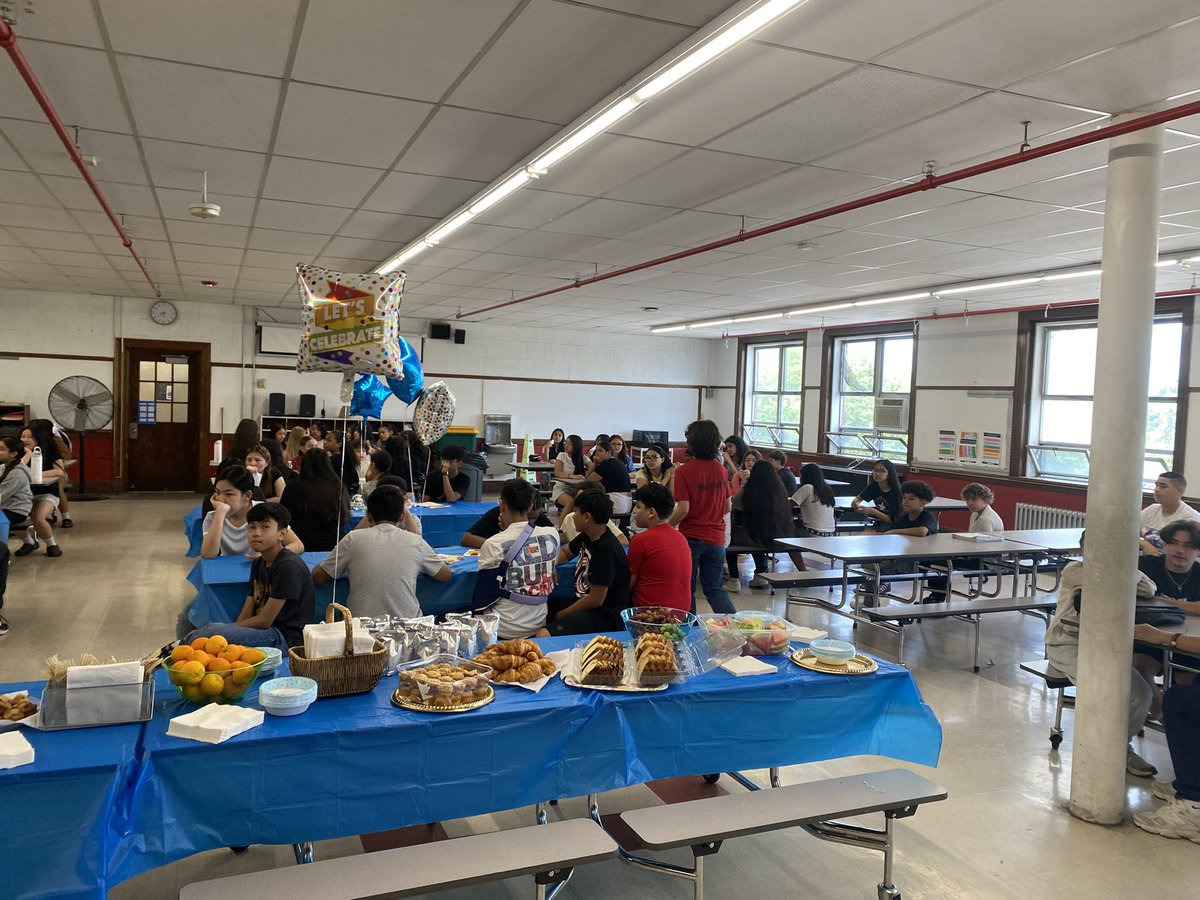 Friday was a special day at Hugh B. Bain! 

We honored 200+ students for Honors, High Honors, &amp; Perfect Attendance 👏📚
Then we celebrated our amazing 8th graders with a fun &amp; energetic dance! 🎶
Huge thanks to our staff &amp; families for making it all possible! 💫 #BainPride