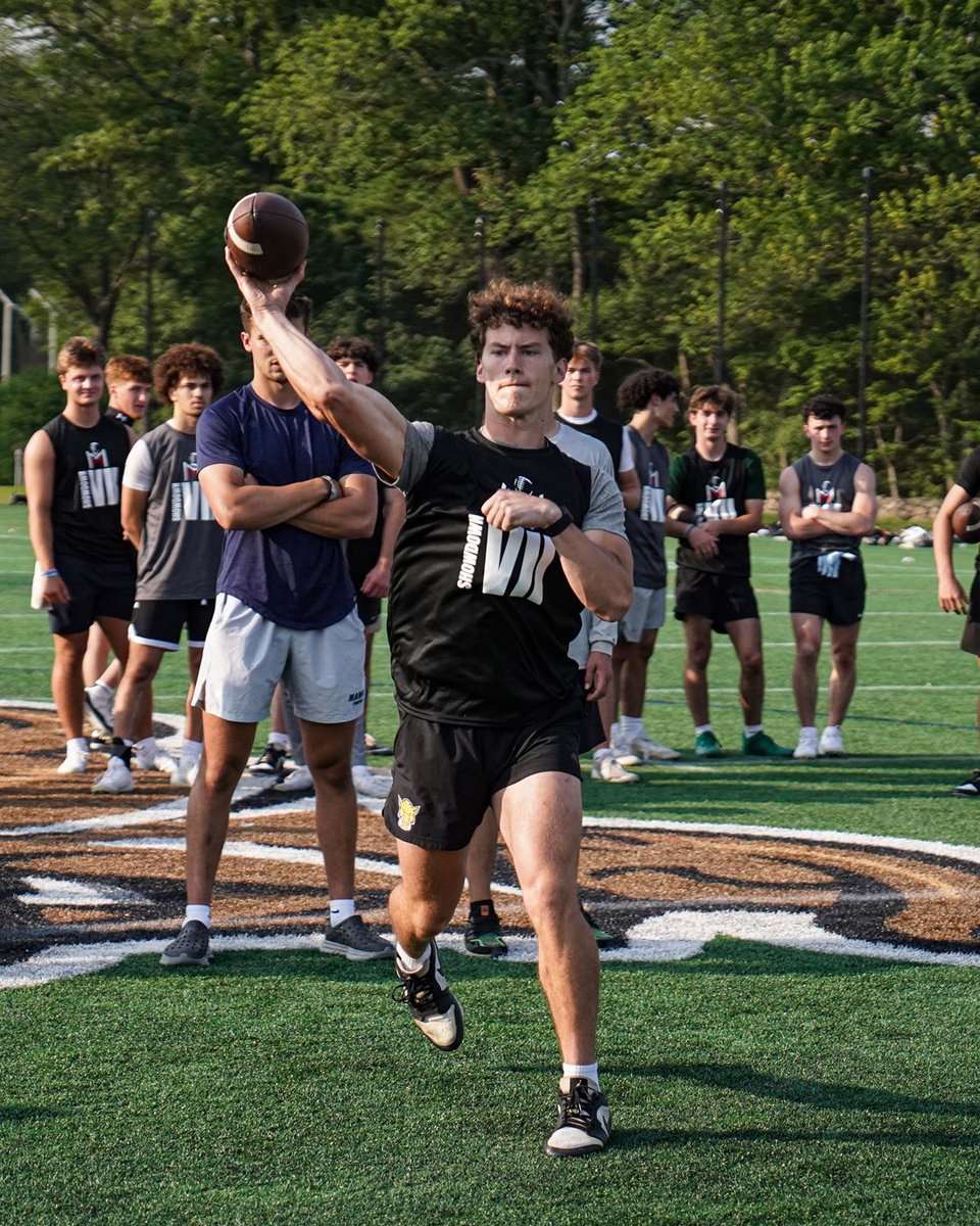 MPain012's tweet image. Amazing showcase weekend! So appreciative of all the work i’ve been able to put in with @M2_QBacademy &amp;amp; @amclaughlinqb 

Grateful to be recognized as one of the top performers of the weekend too! Only up from here. 

@CRHFootball @coach_spinnato