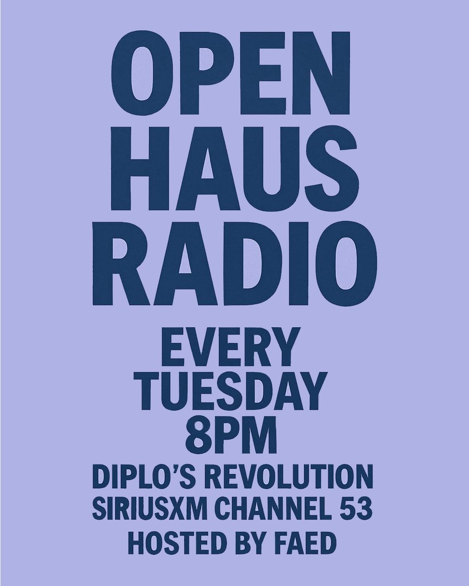 HMC News — FAED Edition:
1) 7 Years of FAED University 🏁
2) OPEN Haus Radio Debuts 📻 
3) Guest mixes now available🎚️
4) FAED - “FLICK OF THE WRIST” 🫨
5) FAED - “TALKIN SH*T” 🗣️