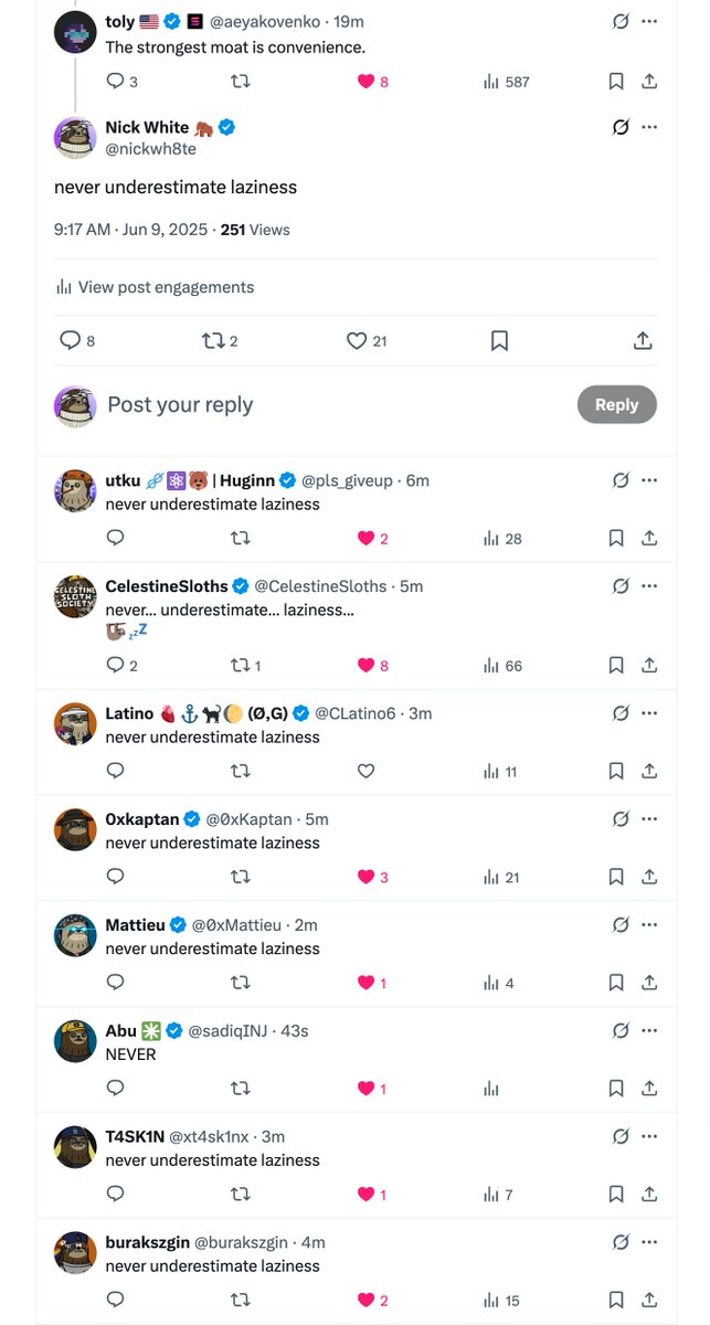 the sloths are BACK 🦥