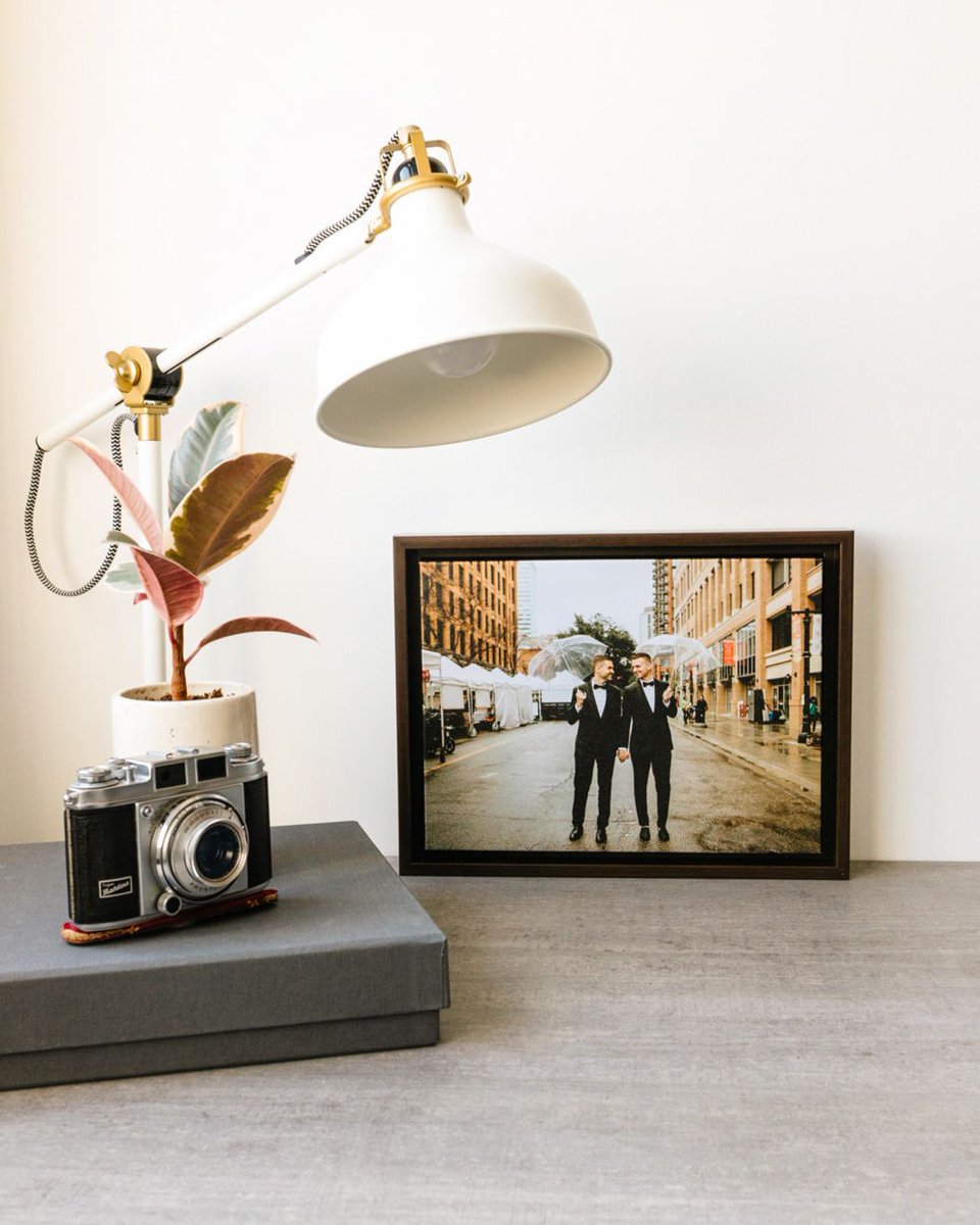 Sure, you could buy a generic print from the store…OR you could print your own photo and make your space one-of-a-kind 👏 Real memory. Real moment. Real you.