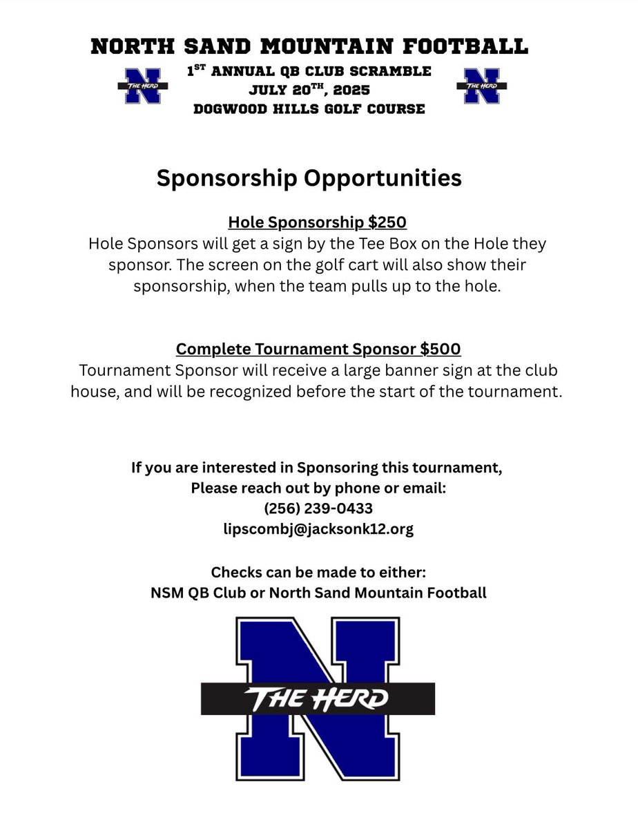 North Sand Mountain Football tweet media