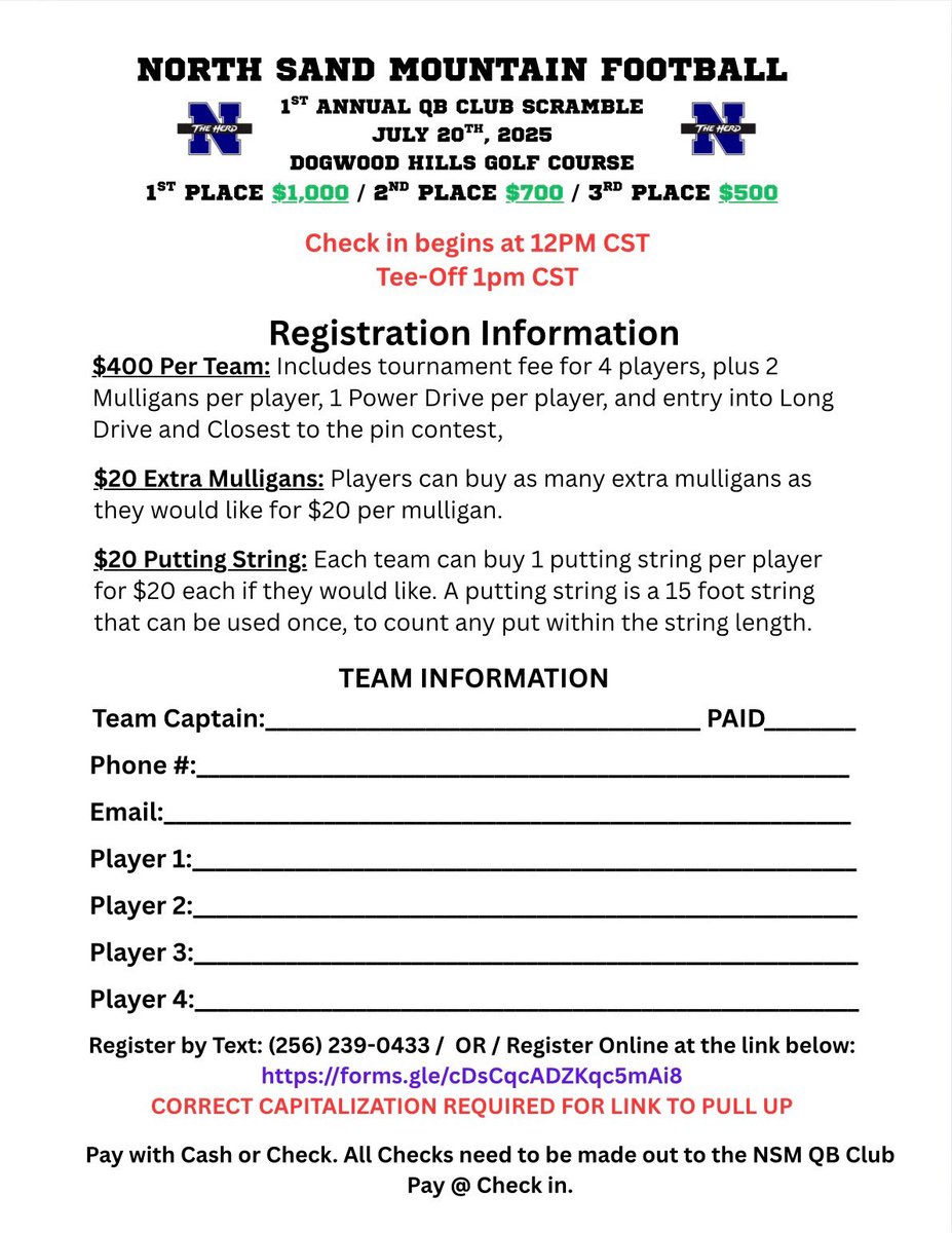 North Sand Mountain Football tweet media