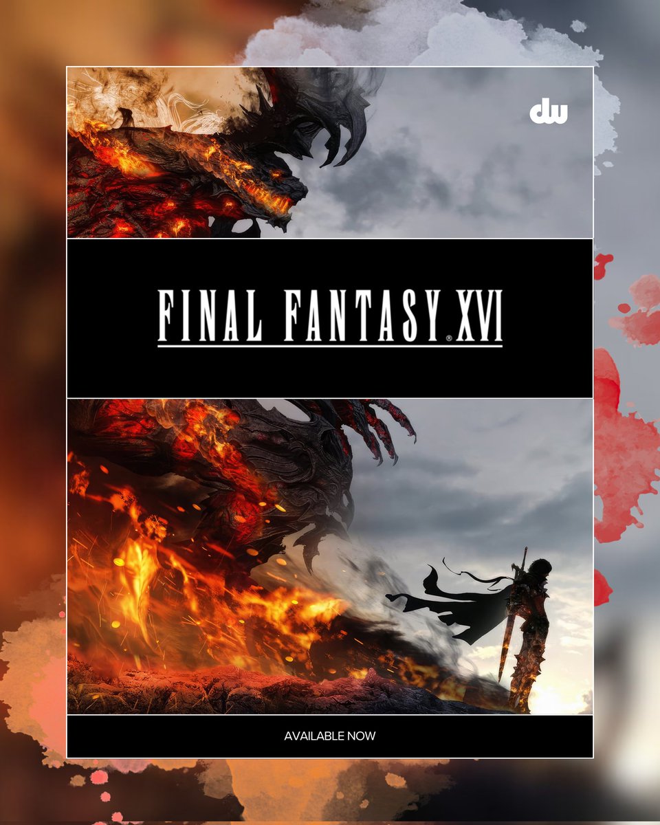 dandywire's tweet image. ICYMI #FinalFantasy16 is available now on Xbox Series X|S.

Go get it, it's worth it.