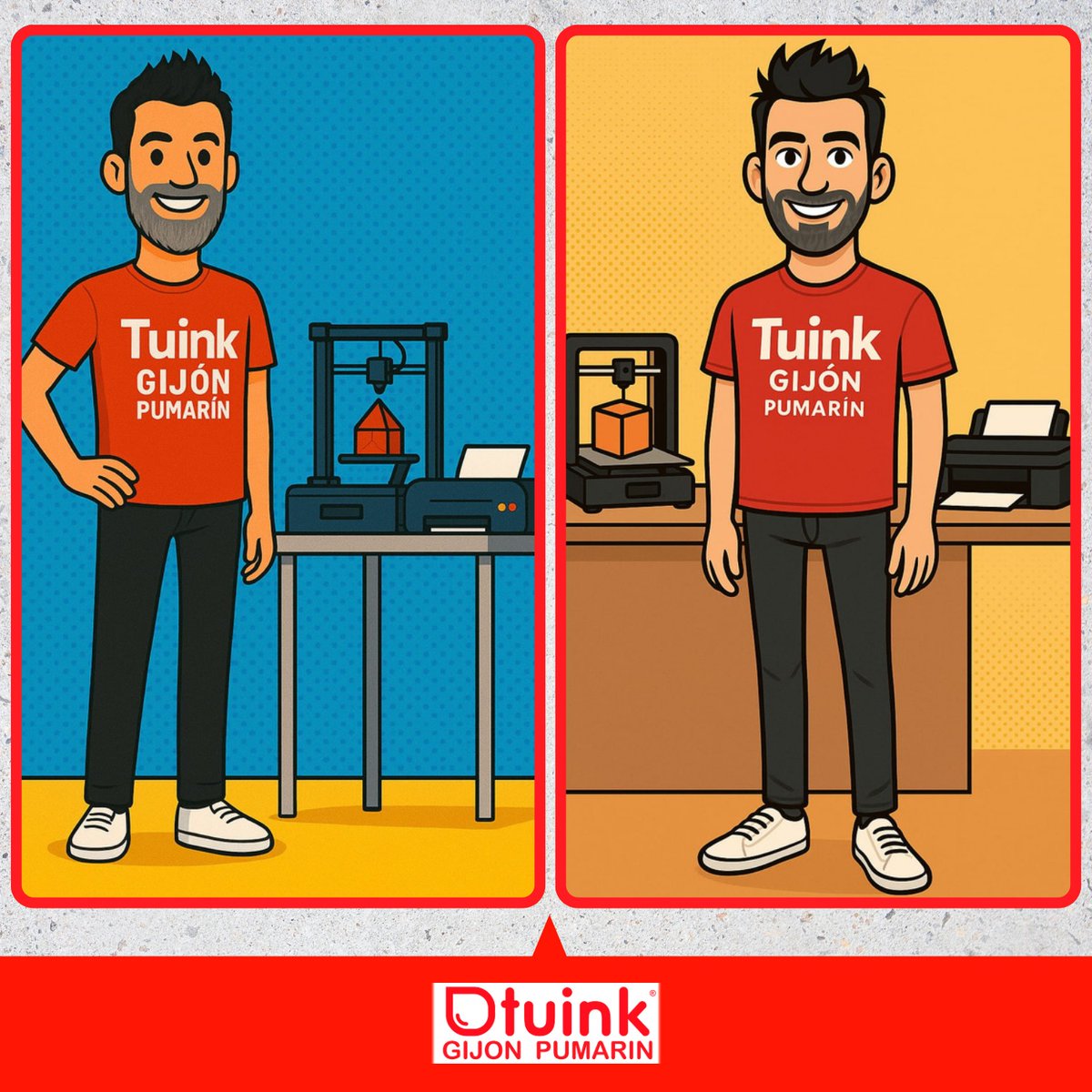 📣En <a href="/GijonTuink/">Tuink_Gijon_Pumarin</a> estamos adentrándonos en el apasionante mundo de la #InteligenciaArtificial 
Gracias a esta nueva #Tecnología podremos generar modelos #3D basados en múltiples estilos ➡️ #Funko, #PopMart, #Simpson,... y lo mejor de todo, fabricarlos en nuestras #Impresoras3D👌😊