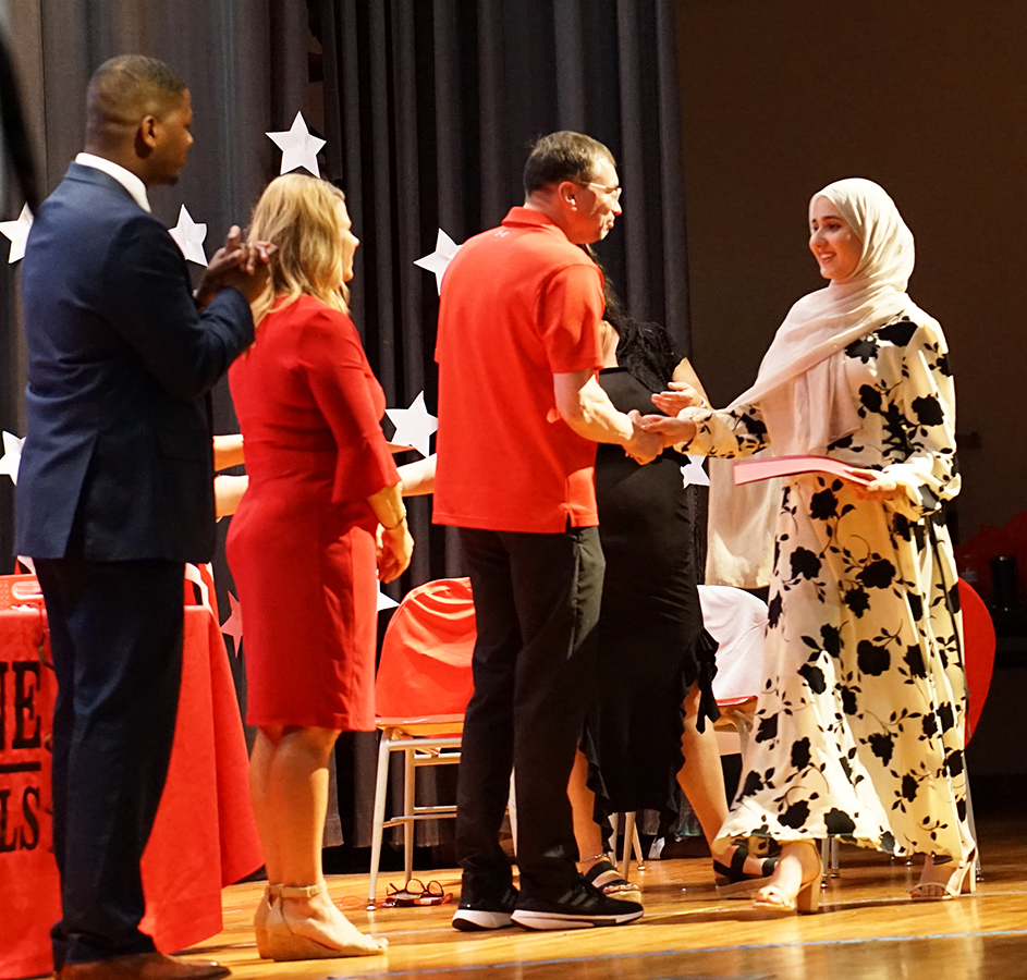 "The world ahead is full of opportunity and I have no doubt that you all are ready for it."

Today, the Duquesne City School District celebrated its 2025 class of 8th graders, a hard-working, persevering group of 48 students. shorturl.at/kP9DS