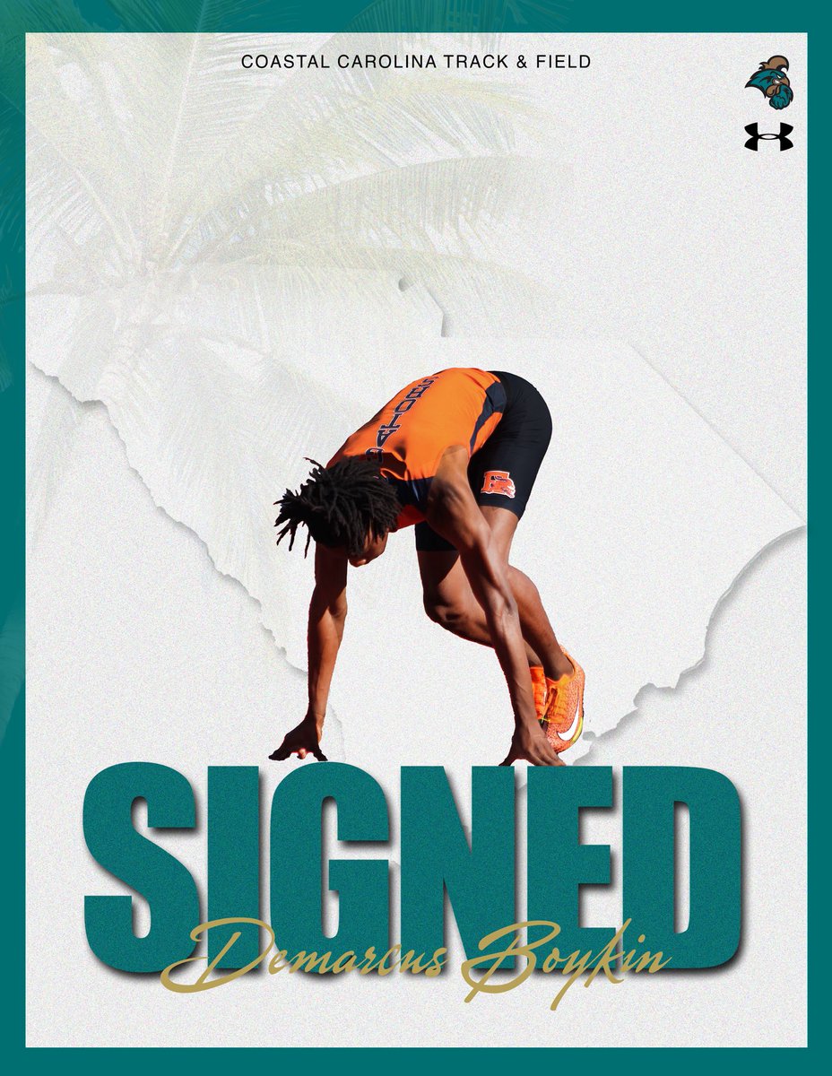 CoastalTFXC's tweet image. Welcome to the beach, Demarcus Boykin!