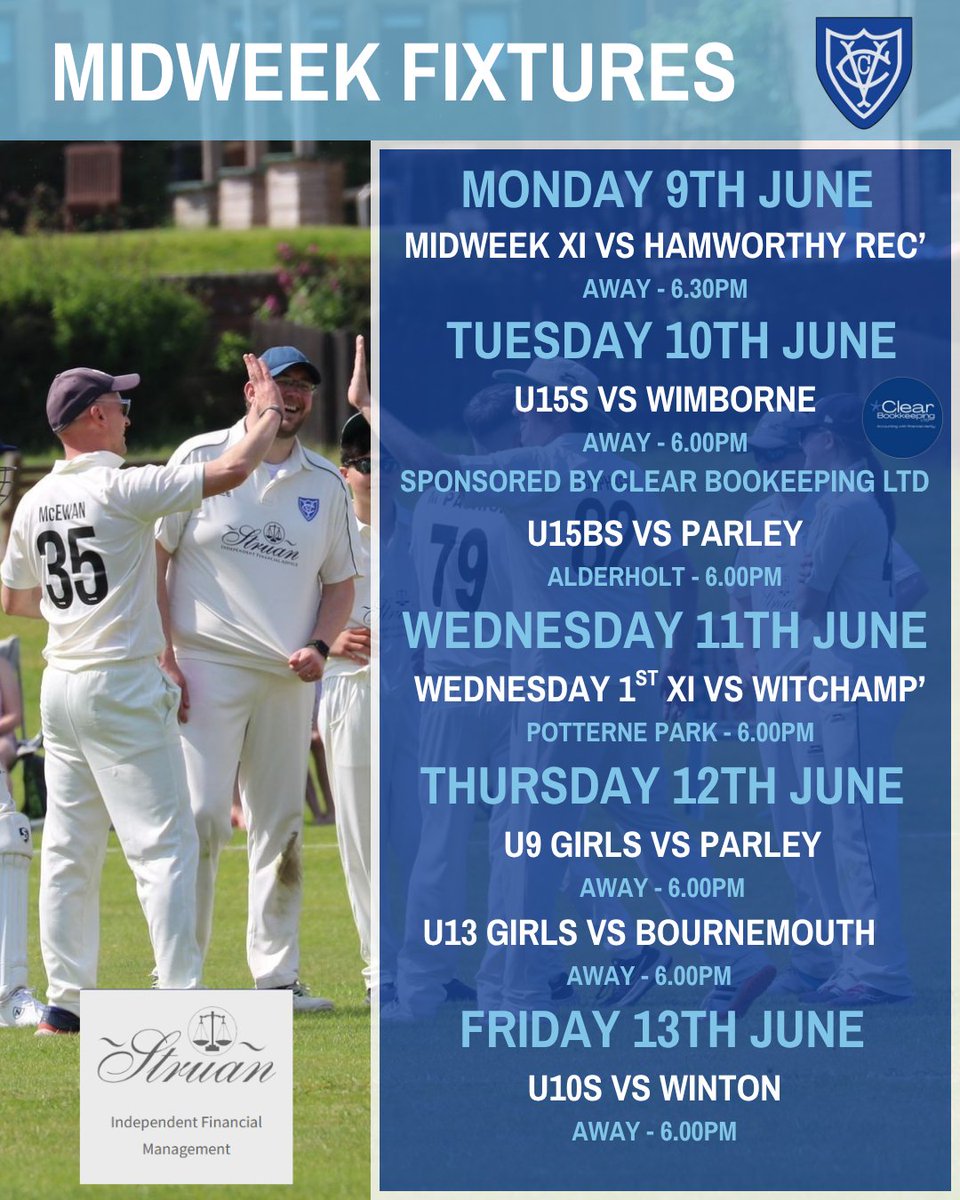 Cricket every day this week 😍

#Verwood #Dorset #Cricket #Hampshire #DorsetCricket