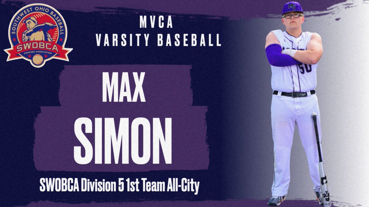 Congratulations, Max!

Southwest Ohio Baseball Coaches Association Division 5 First Team All-City.