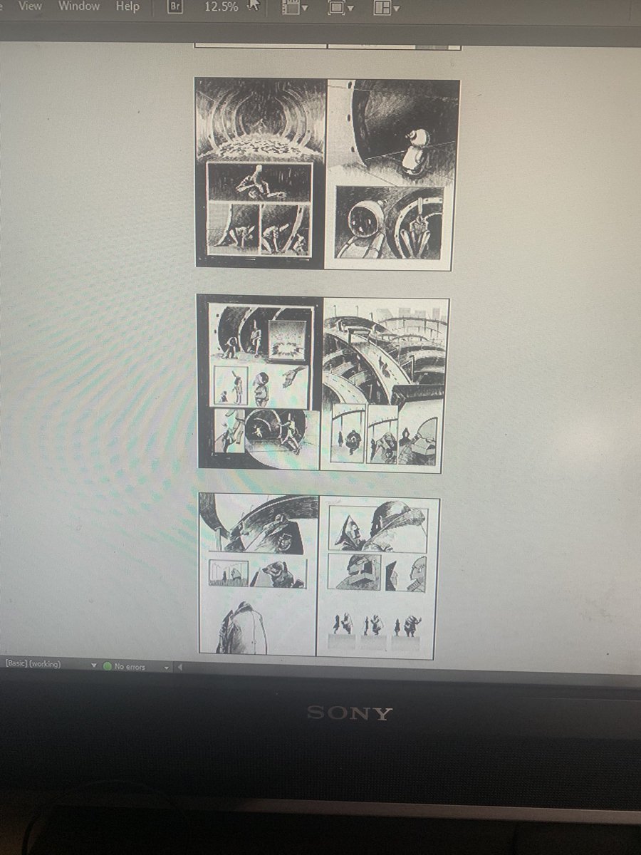 12 pages in, 8 out to be inked. Going smooth