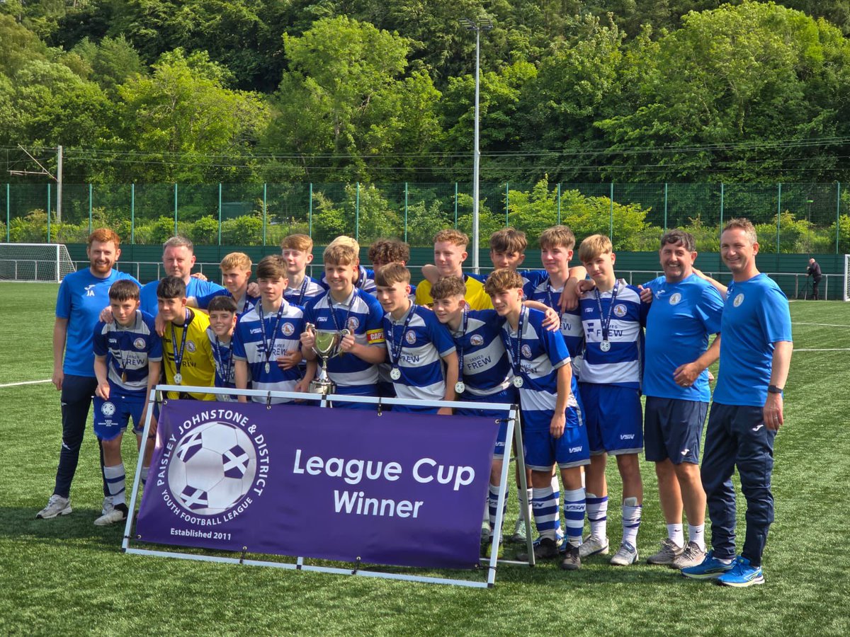 Evening folks. 
Our Kilwinning Rangers 2010s would welcome anyone To come and support us on Sunday. 
We play Pollock in the West Cup Final at Renfrew Juniors Park 2pm ko. 
Jamie Jack and Craig McInroy from <a href="/LargsAcademy/">Largs Academy</a>  playing
COYB🔵⚪️