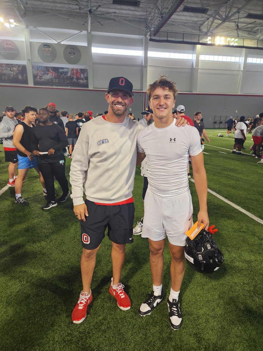 Nolan Miller (@nolanmiller02) on Twitter photo I had a great time competing at the Ohio State football camp today!Thank you <a href="/JLaurinaitis55/">James Laurinaitis</a> and <a href="/etwill21/">Ed Terwilliger</a> for having me out!
<a href="/OhioStateFB/">Ohio State Football</a>
<a href="/jbuttermore2/">Justin Buttermore</a> <a href="/GoldenBears_FB/">UA Football</a> I had a great time competing at the Ohio State football camp today!Thank you <a href="/JLaurinaitis55/">James Laurinaitis</a> and <a href="/etwill21/">Ed Terwilliger</a> for having me out!
<a href="/OhioStateFB/">Ohio State Football</a>
<a href="/jbuttermore2/">Justin Buttermore</a> <a href="/GoldenBears_FB/">UA Football</a>