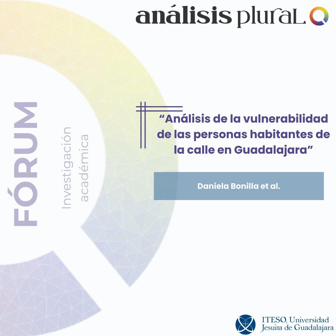 "¿Por qué seguimos ignorando a los habitantes de la calle en Guadalajara? En el 4° número de AP, un estudio revela su exclusión sistémica, abuso policial y ausencia de  servicios básicos. La falta de políticas efectivas perpetúa su crisis humanitaria
shorturl.at/ARh1c