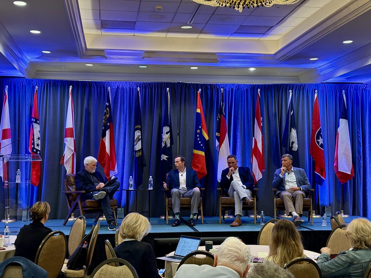 Like a Good Neighbor: Final panel of Day One tackles mutual assistance programs and strategies for preparing for and recovering from extreme weather. 

Reps from Mississippi Power Company, Delta Utilities, and South Carolina Water Utilities sharing regional insights.

#SEARUC