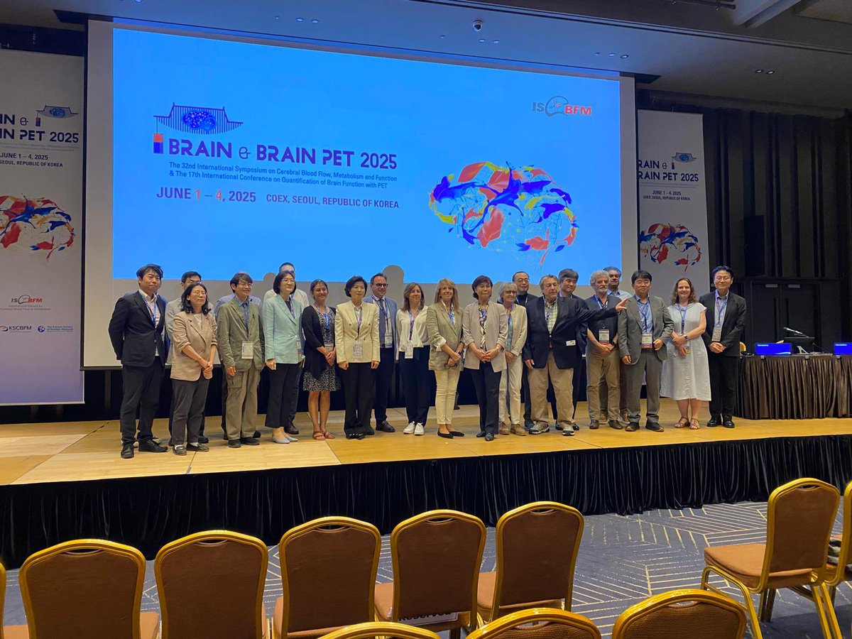 It was also a perfect setting to begin my journey as President of #ISCBFM. I'm truly honored and excited to serve this amazing community. Looking forward to the work ahead and to seeing everyone in Suzhou 2027!   🧠🌍 #BRAINPET27