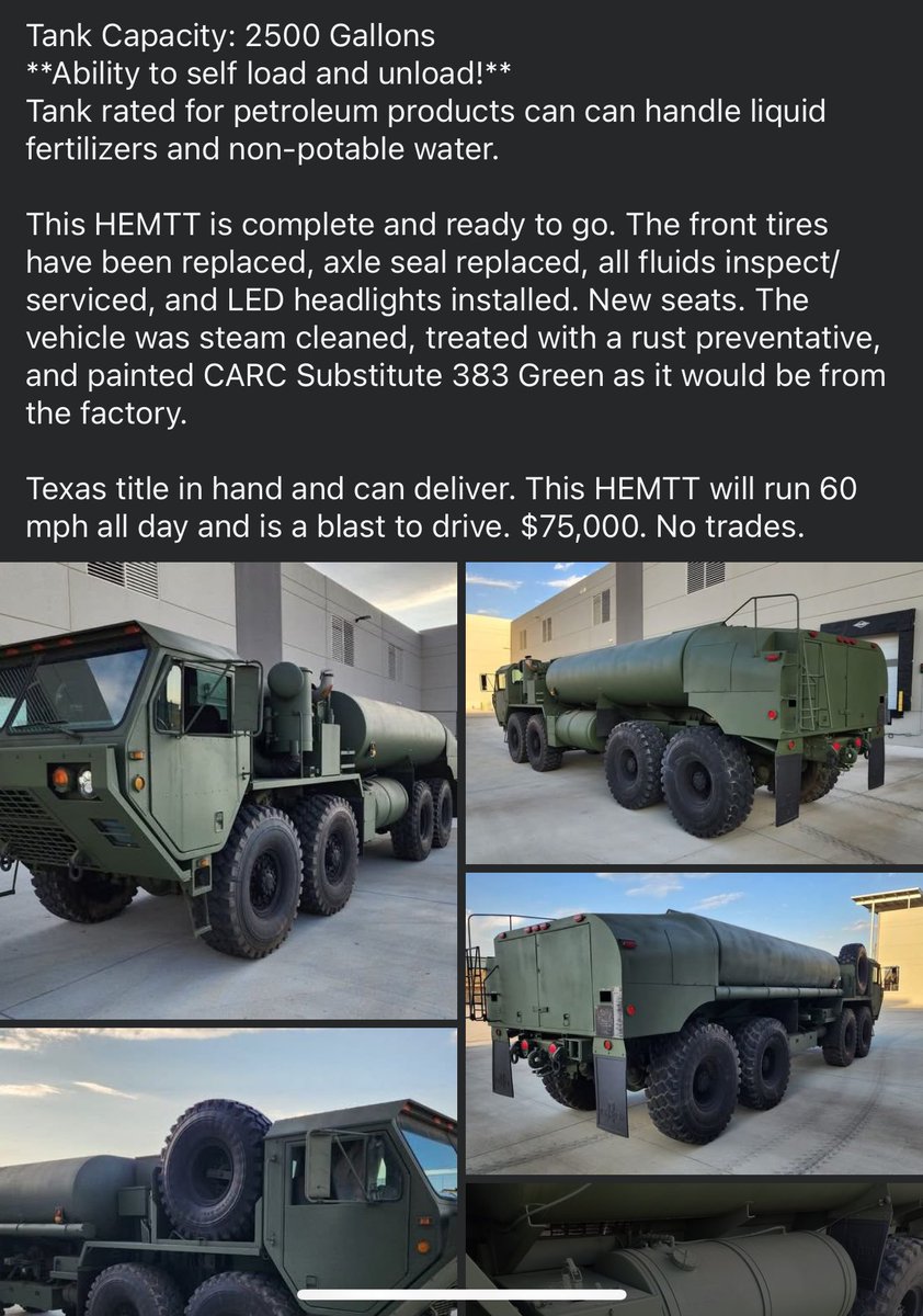 All you gotta do is install 130ft spray booms and y u got a John Deere sprayer