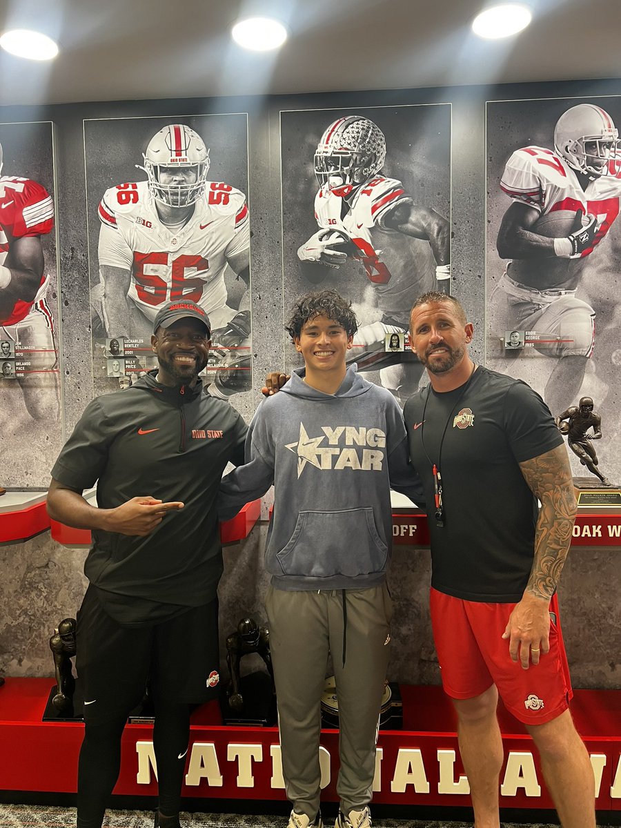 Blake Wong (@blake3229) on Twitter photo Humbled and honored to be offered by THE <a href="/OhioStateFB/">Ohio State Football</a> after a great camp. Thank you <a href="/brianhartline/">Brian Hartline</a> and <a href="/CoachJordan82/">Devin Jordan</a>.
<a href="/norcofootball/">NorcoFootballOfficial</a> <a href="/BarlageDaniel/">Daniel Barlage</a> <a href="/NorcoFactoryOL/">Coach Moose Johnson OLine Coach</a> <a href="/Realregular4/">Tim Willams IV</a> <a href="/GregBiggins/">Greg Biggins</a> <a href="/BlairAngulo/">Blair Angulo</a> <a href="/BrandonHuffman/">Brandon Huffman</a> <a href="/ChadSimmons_/">ChadSimmons</a> <a href="/adamgorney/">Adam Gorney</a> <a href="/DaveKeefer/">Dave Keefer</a> <a href="/alecsimpson5/">Alec Simpson</a> Humbled and honored to be offered by THE <a href="/OhioStateFB/">Ohio State Football</a> after a great camp. Thank you <a href="/brianhartline/">Brian Hartline</a> and <a href="/CoachJordan82/">Devin Jordan</a>.
<a href="/norcofootball/">NorcoFootballOfficial</a> <a href="/BarlageDaniel/">Daniel Barlage</a> <a href="/NorcoFactoryOL/">Coach Moose Johnson OLine Coach</a> <a href="/Realregular4/">Tim Willams IV</a> <a href="/GregBiggins/">Greg Biggins</a> <a href="/BlairAngulo/">Blair Angulo</a> <a href="/BrandonHuffman/">Brandon Huffman</a> <a href="/ChadSimmons_/">ChadSimmons</a> <a href="/adamgorney/">Adam Gorney</a> <a href="/DaveKeefer/">Dave Keefer</a> <a href="/alecsimpson5/">Alec Simpson</a>