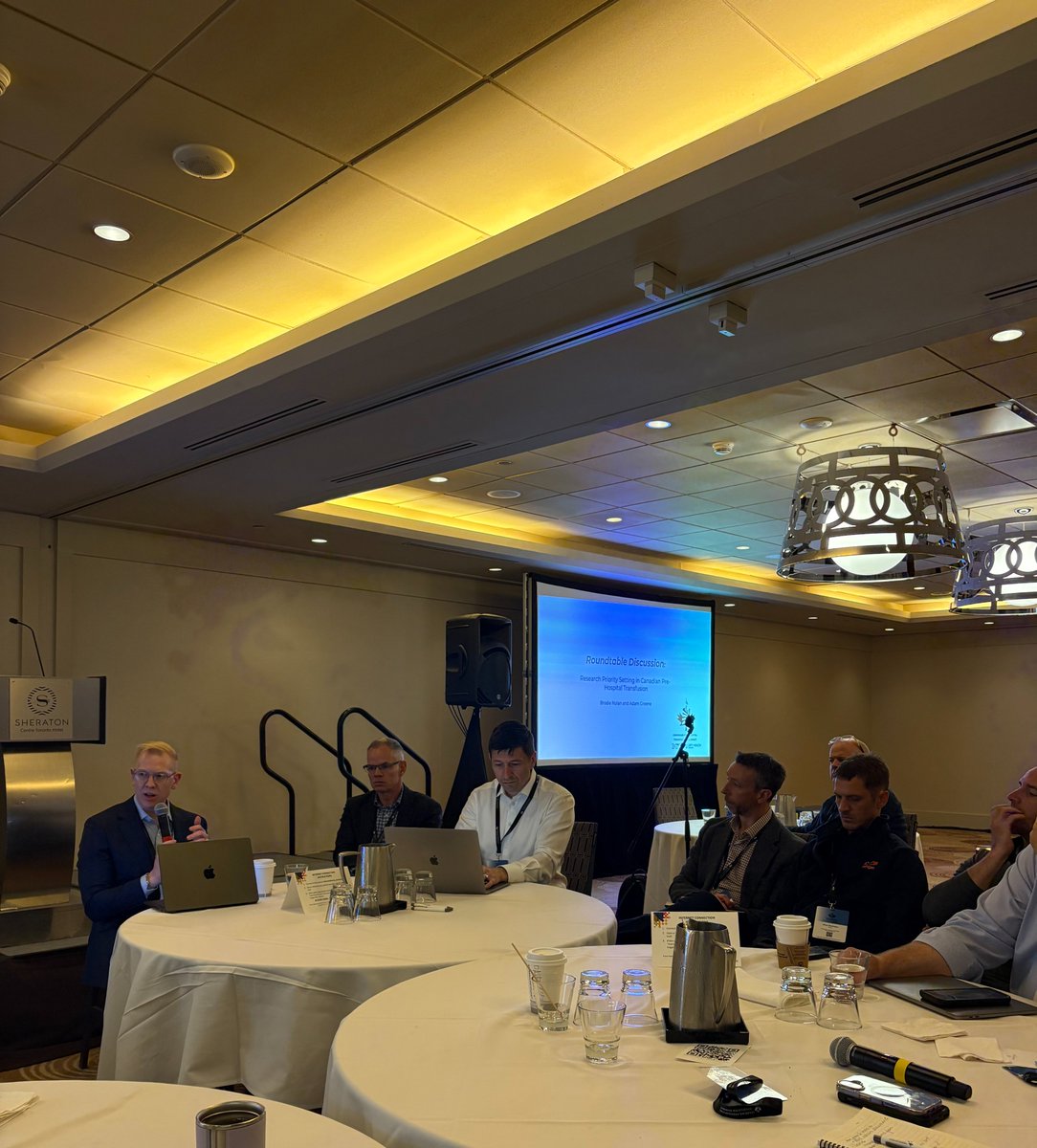 Our next group discussion highlights research priority setting in the Canadian Prehospital Transfusion space, including:

- What are the Current Clinical Gaps?
- Re-exploring a National CAN-PATT Registry Study
- Setting the Next Pan-Canadian Prehospital Transfusion Clinical Trial