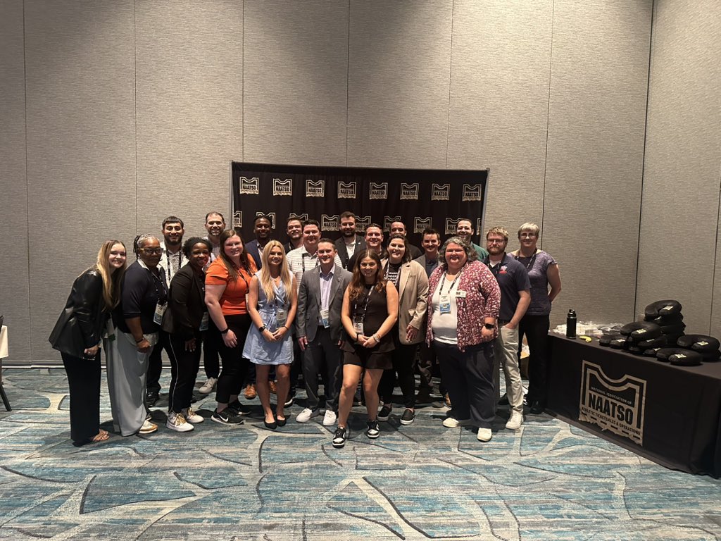 A great way to end today’s #NAATSO25 programming by getting our mentor/mentee and ROI cohorts together to network and reconnect.