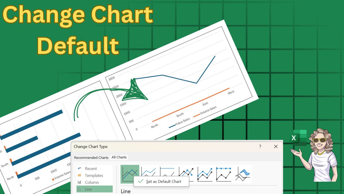 howtoexcelatex's tweet image. Speed Up Your Excel.  Set your own default chart type.
youtube.com/watch?v=M5Sq1_…