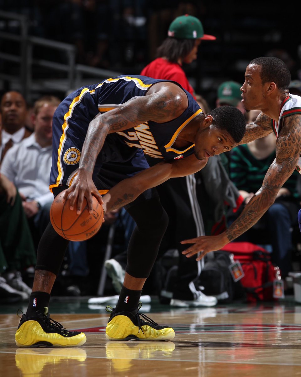 SLAMKicks's tweet image. One for the road, one for home. PG with the Foams.