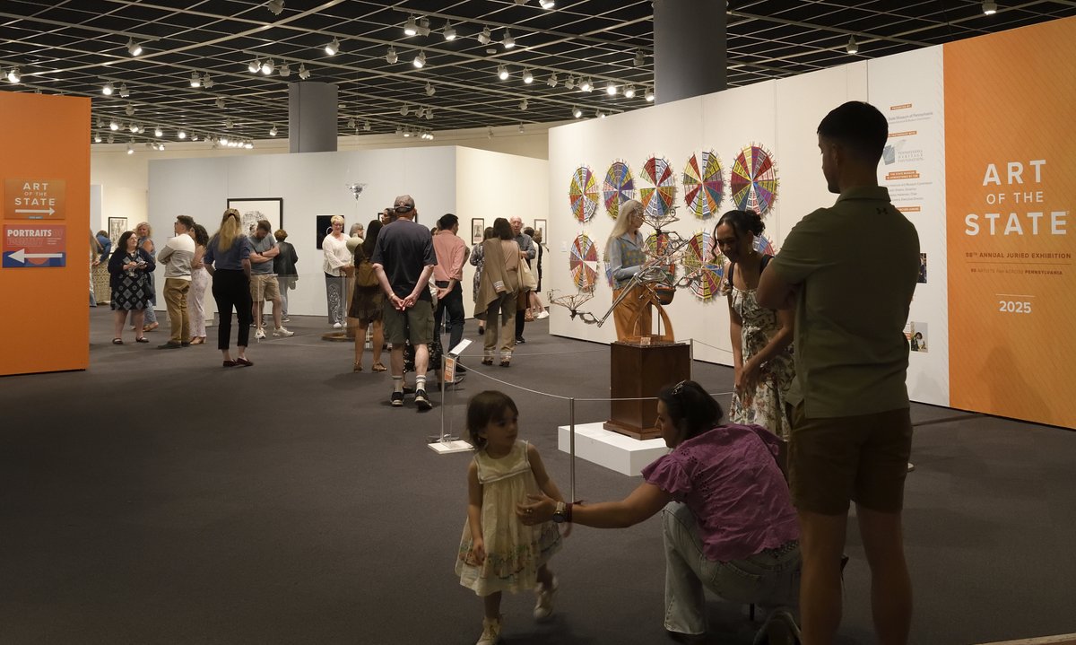 PA Historical & Museum Commission (@phmc) on Twitter photo Congratulations to the winners of the 58th Annual "Art of the State" exhibition! The public is invited to experience the exhibition <a href="/StateMuseumPA/">State Museum of PA</a> through September 14, 2025. #SeePAArt - bit.ly/4jIaike Congratulations to the winners of the 58th Annual "Art of the State" exhibition! The public is invited to experience the exhibition <a href="/StateMuseumPA/">State Museum of PA</a> through September 14, 2025. #SeePAArt - bit.ly/4jIaike