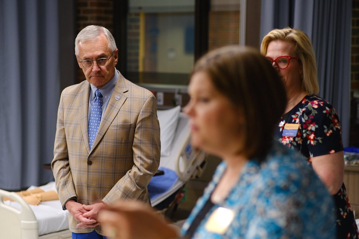 Lt. Governor Jim Tressel (@ltgovjimtressel) on Twitter photo I had a great visit to the <a href="/KentState/">Kent State</a> Geauga Campus today where I met with local leaders about the region’s healthcare workforce needs.
You can't anticipate the skills your students will need without learning what's happening inside the business down the street or across the I had a great visit to the <a href="/KentState/">Kent State</a> Geauga Campus today where I met with local leaders about the region’s healthcare workforce needs.
You can't anticipate the skills your students will need without learning what's happening inside the business down the street or across the