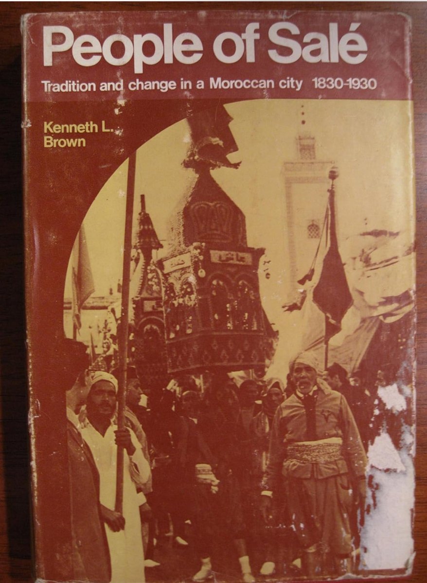 RIP Professor Ken Brown - pioneering social anthropologist, bon vivant, scholar of North Africa, taught at the University of Manchester; in the early 1990s, he founded &amp; edited the magazine Méditerranéennes. He also wrote a wonderful book about the city of Salé: