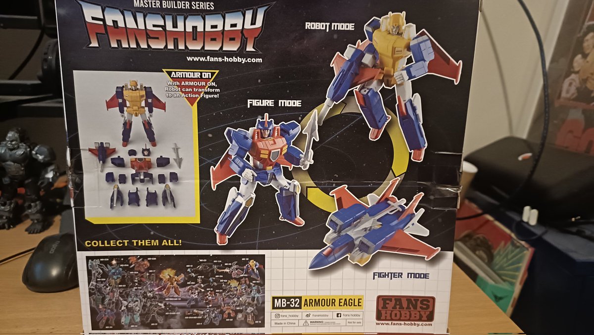 Leto_II_of_Dune's tweet image. This is the right type of chunky. Thanks @fans_hobby #Transformers #metalhawk #masterforce