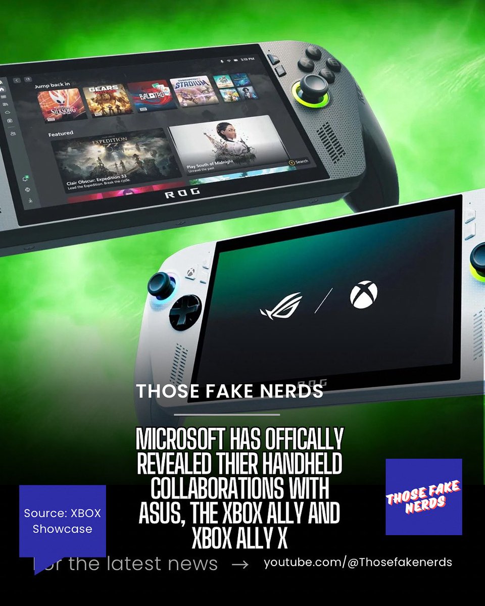 WGEverything's tweet image. We finally have details on the #xboxally and #xboxallyx #xboxhandheld #xbox #microsoft #gaming #videogames #videogamenews