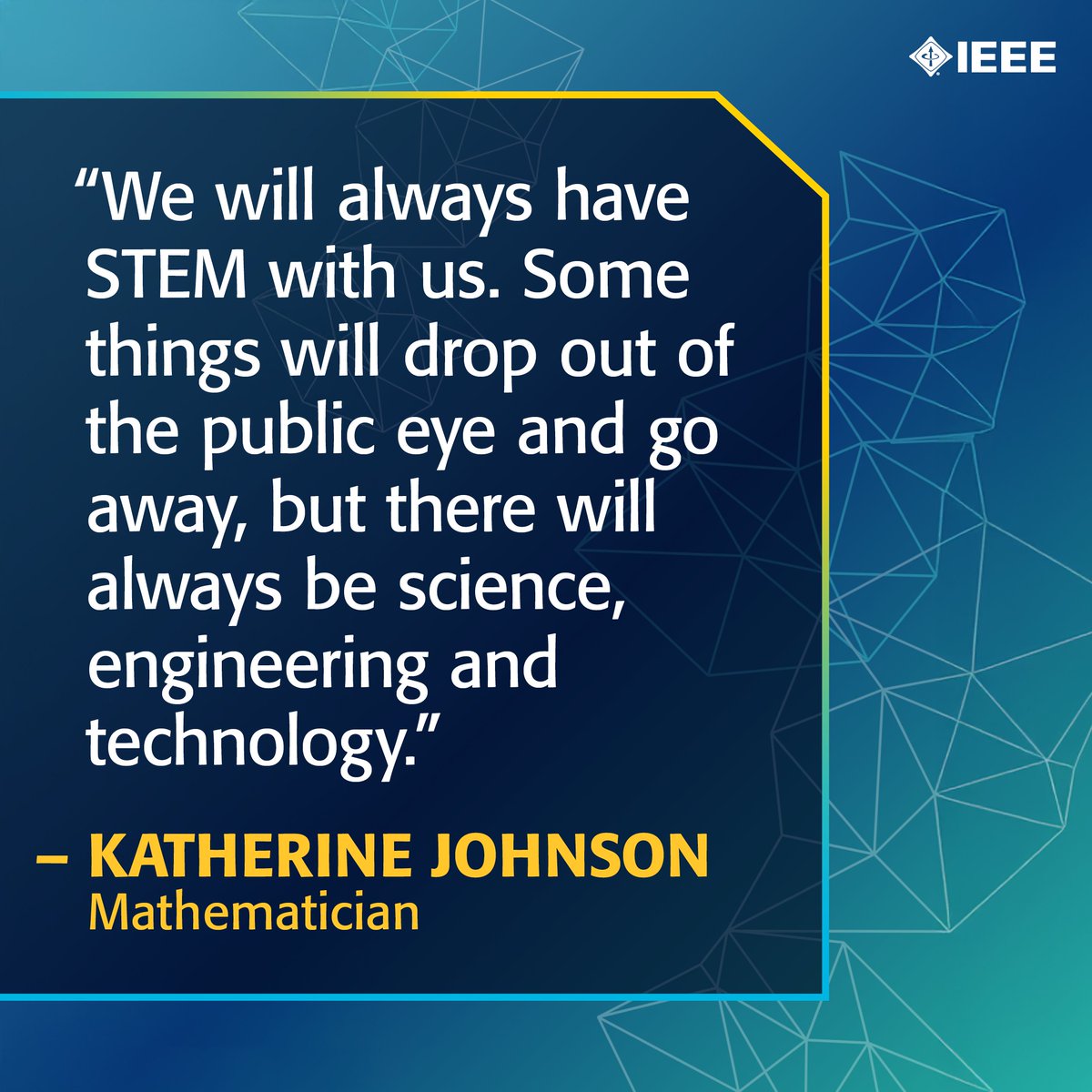 There's no getting around it — we live in an era of technological innovation that's changing more quickly than ever. The possibilities of STEM disciplines and education are endless and pivotal to laying the foundation for a better tomorrow.