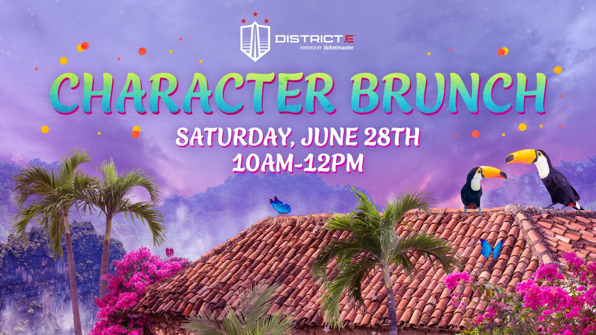 District Bites (@districtbitesdc) on Twitter photo Join us at <a href="/DistrictEDC/">District E Powered by Ticketmaster</a> on Saturday, June 28 for an exciting morning filled with performances by a family from a hidden mystical village, a delicious breakfast buffet from District Bites DC, photo-ops with the characters, and more!✨ Perfect for children of all ages!
Reserve Join us at <a href="/DistrictEDC/">District E Powered by Ticketmaster</a> on Saturday, June 28 for an exciting morning filled with performances by a family from a hidden mystical village, a delicious breakfast buffet from District Bites DC, photo-ops with the characters, and more!✨ Perfect for children of all ages!
Reserve