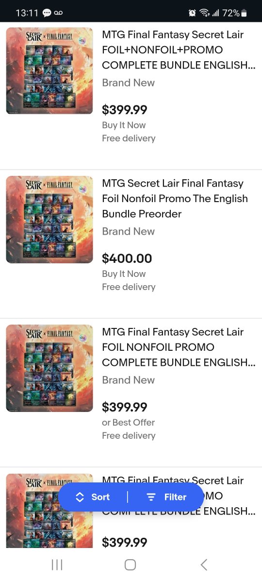 1nsertWitticism's tweet photo. @MTGSecretLair This is absolutely disgusting WotC. Could've had my money but chances are I sat watching that line advance for over an hour with "more than an hour wait" remaining only for these assholes to make TWICE over whatever you asked. https://t.co/J7Vu0bP2GB