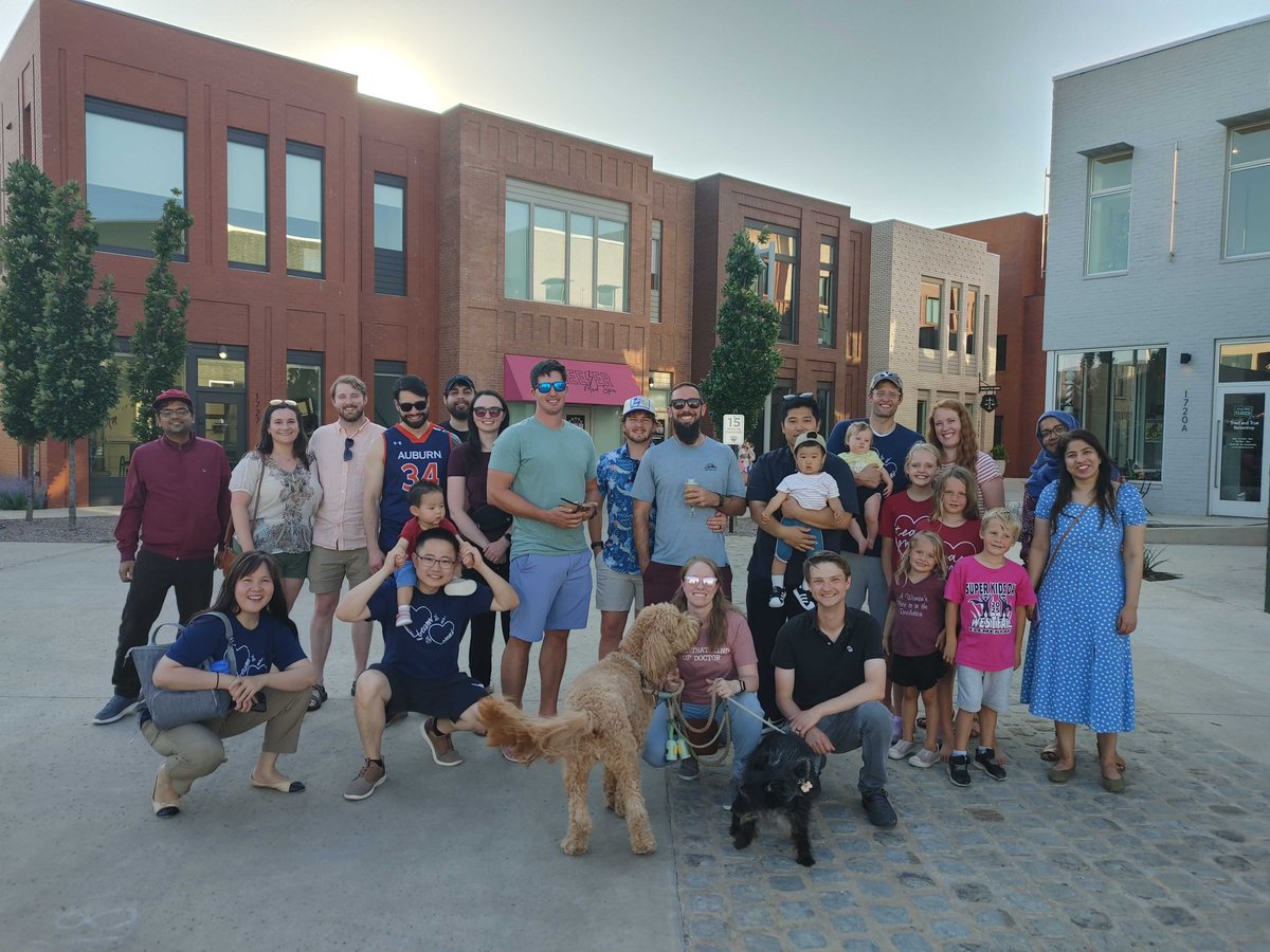 Our postdocs got together for an end-of-year family fun event in the Wheeler District! 🎡 Our postdoc group knows how to have a good time!