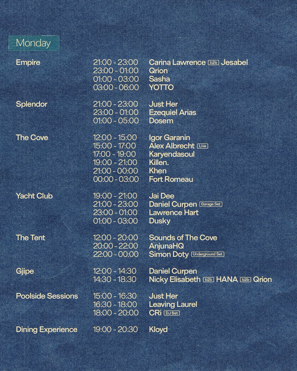 Find me on Monday at Empire for <a href="/Anjunadeep/">Anjunadeep</a> Explorations 🌊
#anjunadeepexplorations